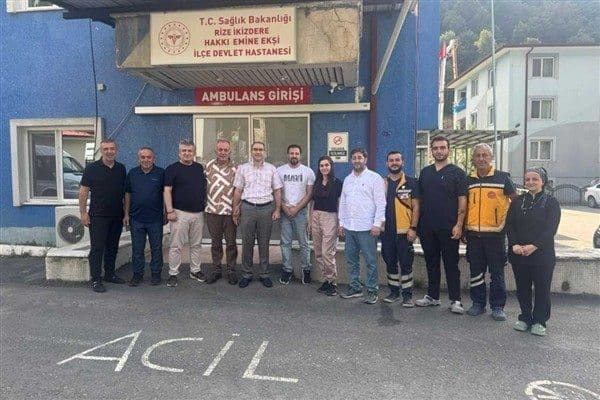 Gerçekleştirilen değerlendirme ziyaretlerine, İkizdere Belediye Başkanı Abdi Ekşi, Rize İl