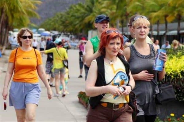 Geçen yıl, Bulgaristan'ı ziyaret eden Rus turist sayısı 50.000'in biraz
