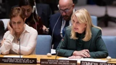 Birleşmiş Milletler Çocuklara Yardım Fonu (UNICEF) İcra Direktörü Catherine Russell,