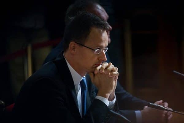 Macaristan Dışişleri ve Ticaret Bakanı Peter Szijjarto, Ukrayna Devlet Başkanı