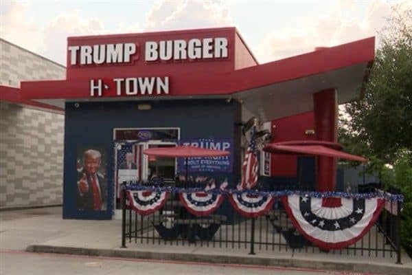 Teksas'ta Donald Trump temalı bir hamburger restoran zincirinin sahibi, başkanın
