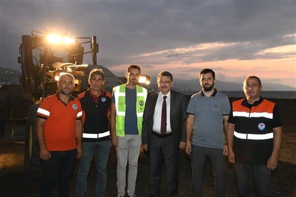 Trabzon Büyükşehir Belediye Başkanı Ahmet Metin Genç, Uzunkum Yaşam Alanı’nda