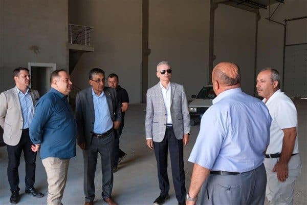 Ticaret Borsası Tarım Ürünleri Lisanslı Depoculuk Tesislerini gezen Karaman Valisi