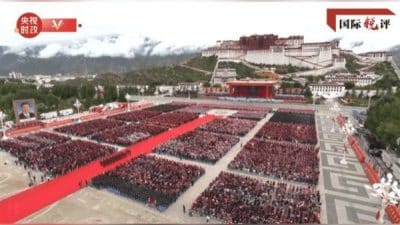 Chen Tingyao'nun haberine göre,  Xizang Özerk Bölgesi’nin 60. kuruluş yıldönümü,