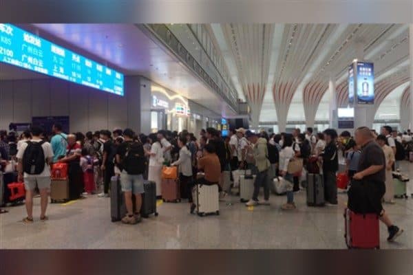 Çin’de yaz sezonunda demiryoluyla gerçekleşen seyahat sayısının 700 milyonu aştığı
