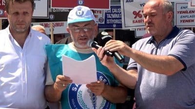 Sağlık Sen Rize Şube Başkanı İsmail Yılmaz, 8. Dönem Toplu