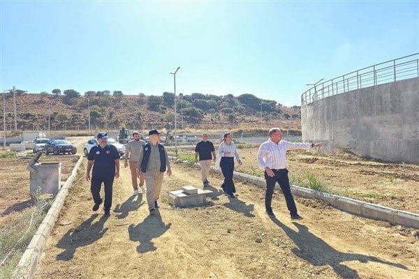 Gökçeada Belediyesi’ne ait biyolojik atıksu arıtma tesisinde eksik işlerin tamamlanması