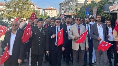 Çanakkale’nin Gökçeada ilçesinin, düşman işgalinden kurtuluşu 102. yıl dönümünde törenle