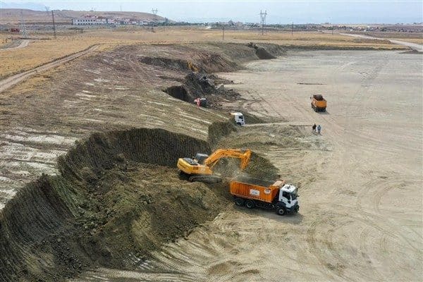 Van’da 1990 yılında 40 bin 190 metrekare alan üzerine inşa